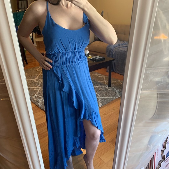 Sale! Beautiful, Blue Maxi Dress - Picture 3 of 6